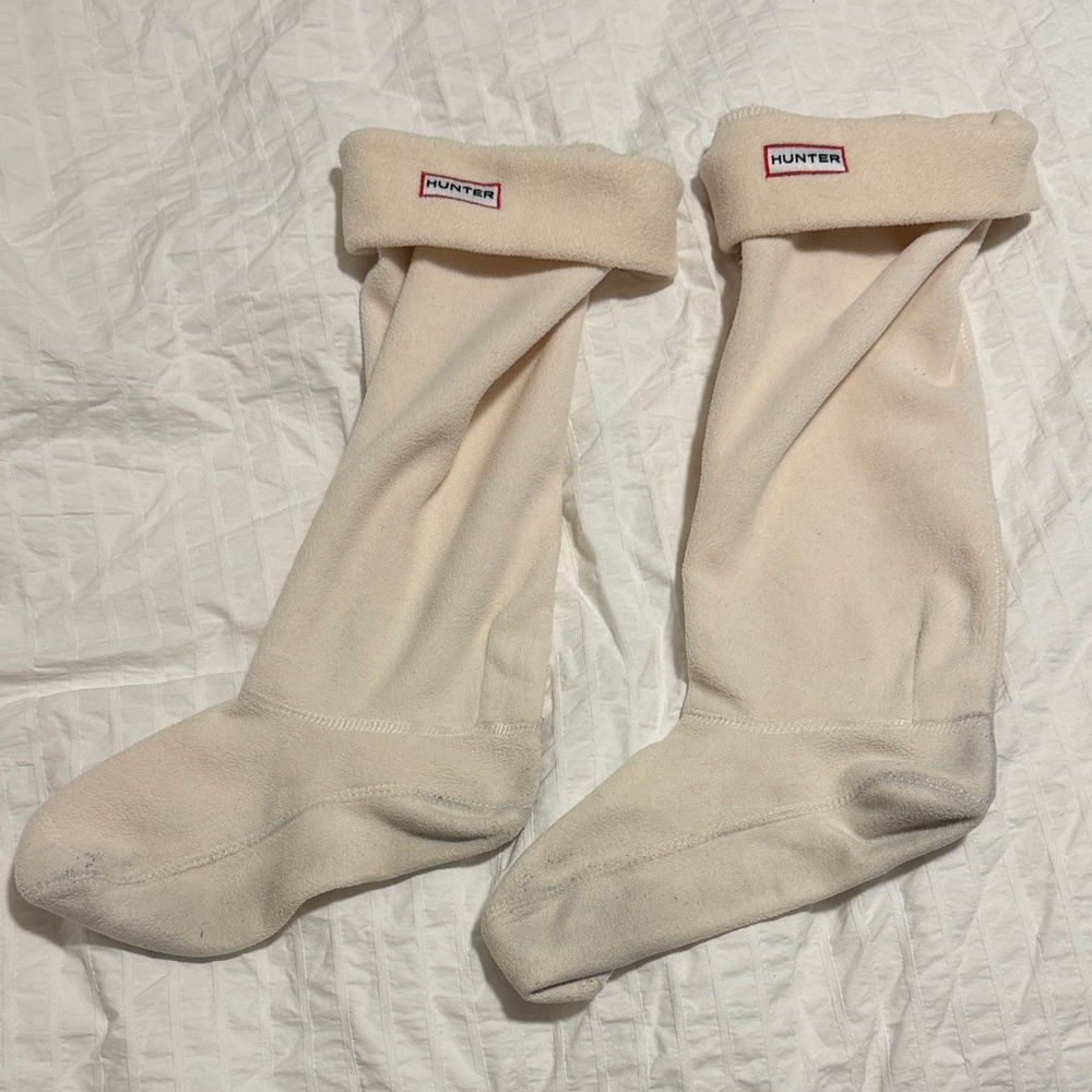 Hunter Boot Crème Fleece Inserts